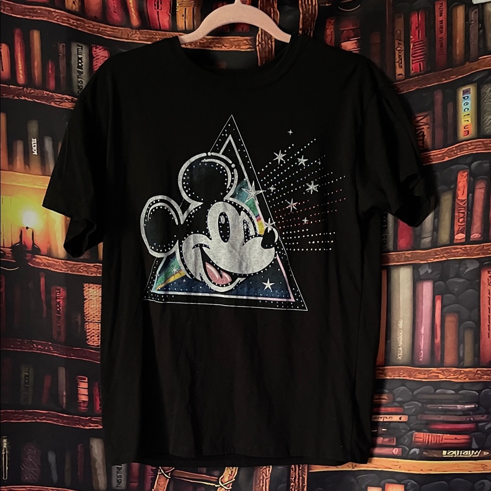 Disney Black Mickey Mouse Graphic T-Shirt